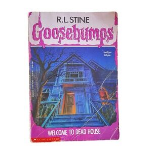 R. L. Stine Goosebumps #1 Unnumbered 1st Edition/7th Print Welcome To Dead House